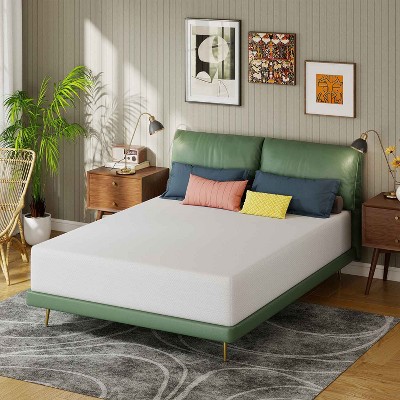 BestMassage 12 Inch Mattress Bamboo Charcoal Memory Foam Mattress Medium Firm Mattress CertiPUR-US Certified
