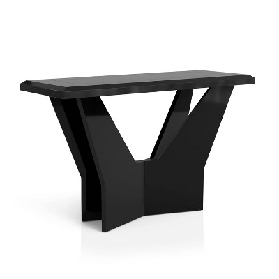 Manke Tempered Glass Top Insert Sofa Table - miBasics