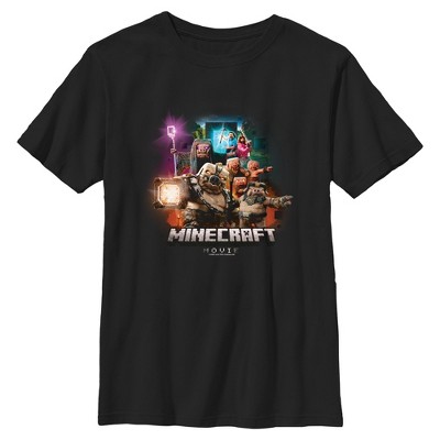 Boy's A Minecraft Movie Piglins Army T-Shirt