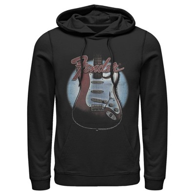 Men's Fender Guitar Spotlight Logo Pull Over Hoodie