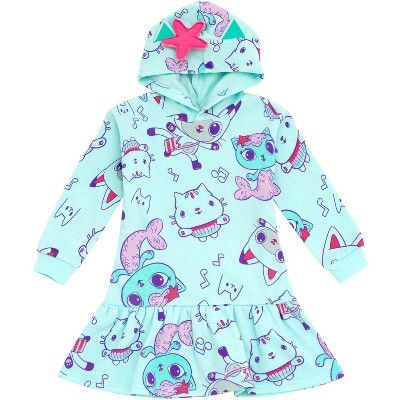 Dreamworks Gabby's Dollhouse Girls Fleece Dress