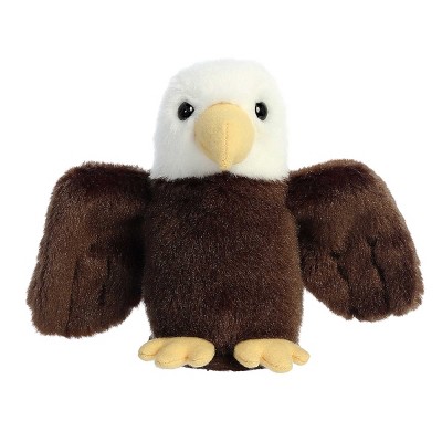 Aurora Mini Orion Eagle Shoulderkins Adorable Stuffed Animal Brown 4.5"