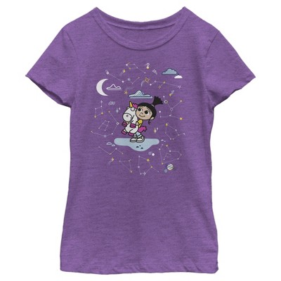 Girl's Despicable Me Minions Unicorn Fantasy T-Shirt