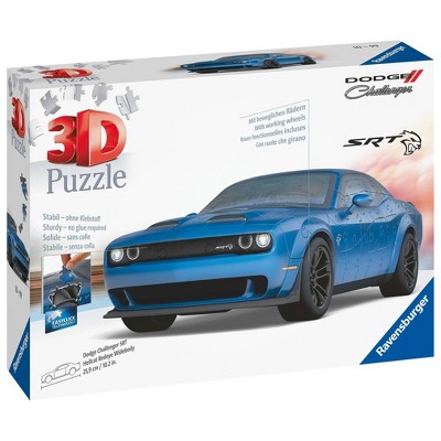 Ravensburger Dodge Challenger SRT Hellcat Redeye Widebody 3D Jigsaw Puzzle - 108pc: Educational Americana Theme