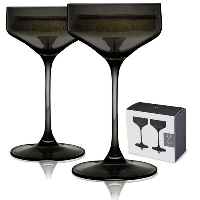 Reserve Nouveau Crystal Coupe Glasses