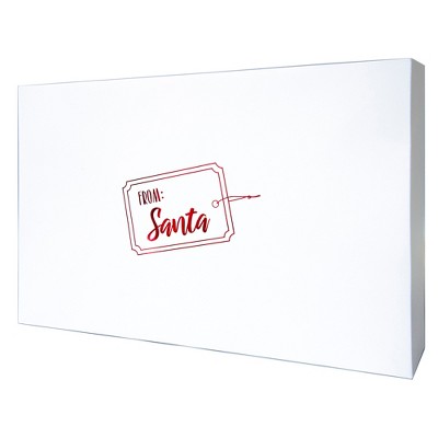 Lindy Bowman Pack of 6 White Assorted Christmas Holiday Gift Boxes