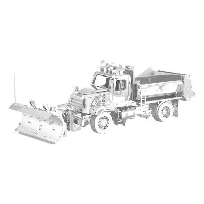Fascinations Metal Earth Freightliner Snow Plow MMS147 Metal Model Set