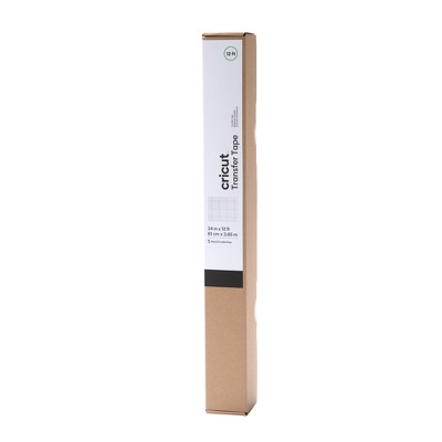 Cricut 12'x24" Venture Transfer Tape Clear: PET Material, Compatible with Cricut Venture, Craft Cutting, 1 Pack