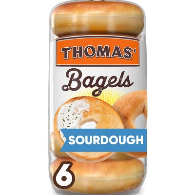 Thomas' Sourdough Bagels - 20oz/6ct