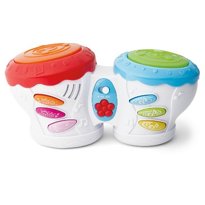 Kidoozie Flashbeat Drums - Developmental Musical Activity Toy for Toddlers ages 18 months and older