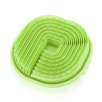 Unique Bargains Round Shape Bath Brush for Bathroom 4.13" 1 Pc