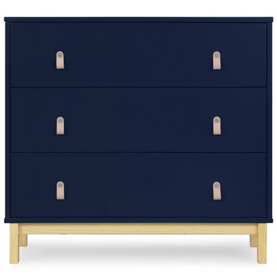 babyGap by Delta Children Legacy 3 Drawer Dresser with Leather Pulls and Interlocking Drawers