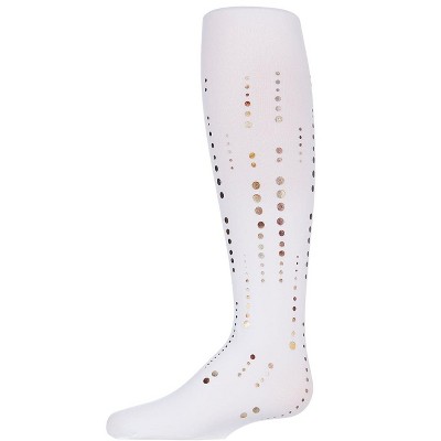 Memoi Retro Halftone Polka Dot Tights