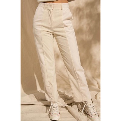 Women's DANIELLE SPLIT PANEL PANTS - PAPERMOON