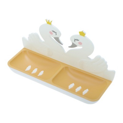 Unique Bargains Cartoon Swan Soap Dish 1 Pc
