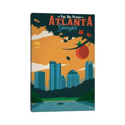 Atlanta by IdeaStorm Studios Unframed Wall Canvas - iCanvas