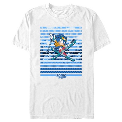 Men's Sonic the Hedgehog Hit the Slopes Scene T-Shirt