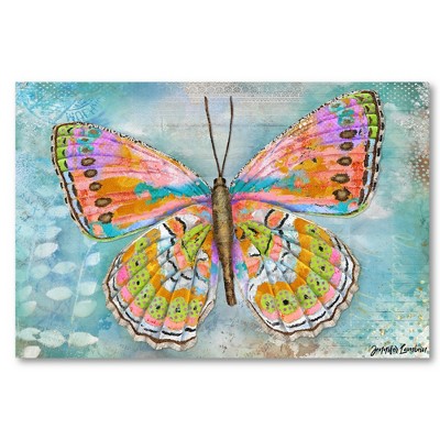 Celebration Butterfly Full Gallery-Wrapped Canvas
