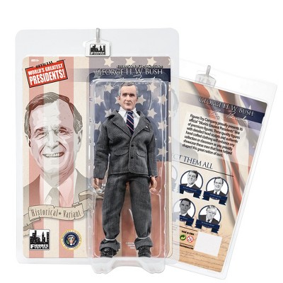 US Presidents 8 Inch Action Figures Series: George H.W Bush SR. [Gray Suit Variant]