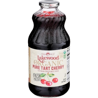 Lakewood Organic Pure Tart Cherry Juice -32 fl oz (Case of 6)