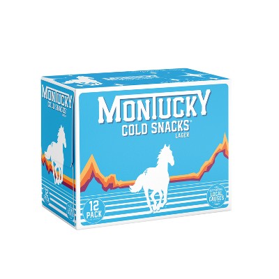 Montucky Cold Snacks Lager Beer - 12pk/12 fl oz Cans