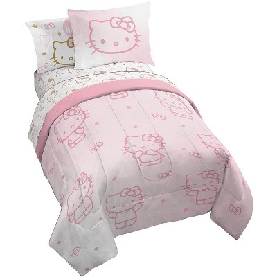 Jay Franco Sanrio Hello Kitty Stars Bed Set