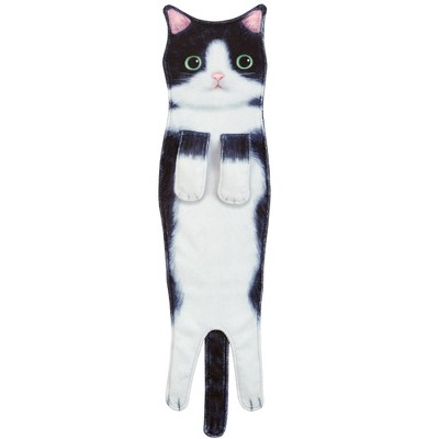 Collections Etc Hanging Cat Towel