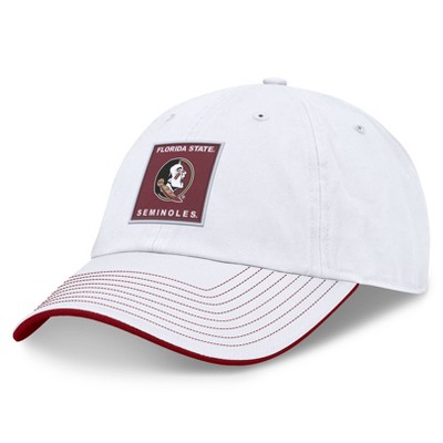 NCAA Florida State Seminoles Milo Cotton Hat: Adjustable Solid Baseball Cap