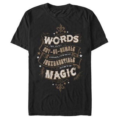 Men's Harry Potter Dumbledore Humble Wisdom T-Shirt