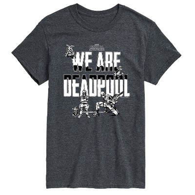 Men's - Marvel - We Are Deadpool Doodles Short Sleeve Graphic T-Shirt