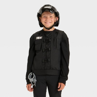 3pc Kids' Swat Career Costume Kit - Hyde and EEK! Boutique™