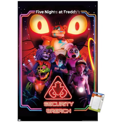 Trends International Five Nights at Freddy's: Security Breach - Key Art Unframed Wall Poster Prints