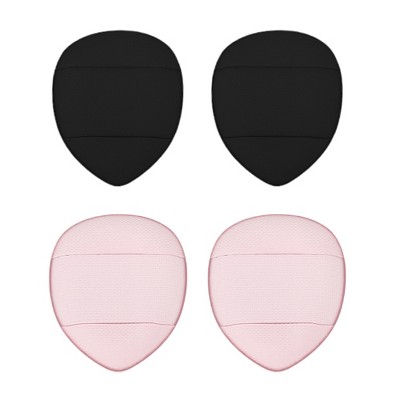 Unique Bargains Fingertip Powder Puff Beauty Makeup Tools 4 Pcs