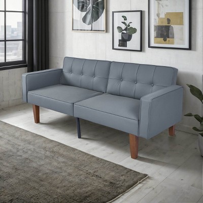 MyDepot Memory Foam Futon Sofa Bed – Convertible Sleeper Couch