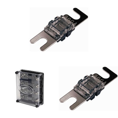 Kicker Warhorse HPFD4 Fused Way Distribution Block & (4 ) AFS 200 Amp Fuse Bundle