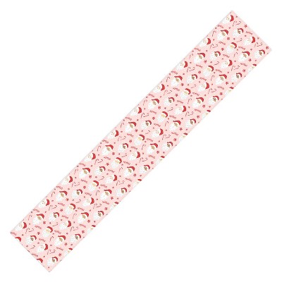 Lathe & Quill Peppermint Santas Table Runner - Society6