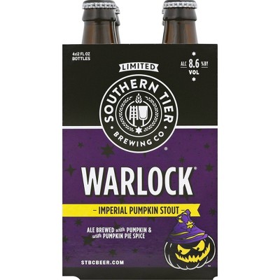 Southern Tier Warlock Imperial Stout Pumpkin Beer - 4pk/12 fl oz