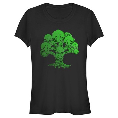 Juniors Womens Magic: The Gathering Mana Decorative Tree Symbol T-Shirt