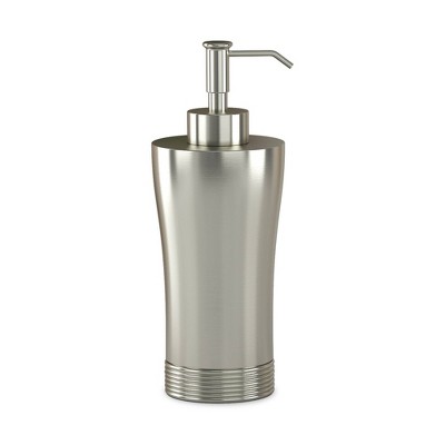 Nu Steel Special Metal Liquid Soap Dispenser : Microfiber, Machine Washable, Non-Slip Backing