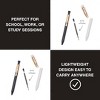 Altitude Supplies 2pk Ballpoint Pens – Gold, Refillable, Black Ink, 1.0mm Medium Point - 4 of 4