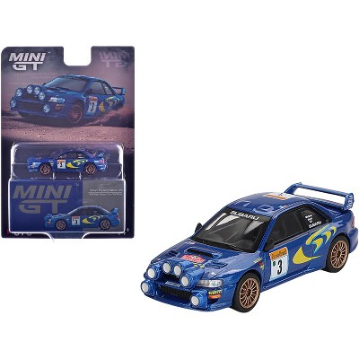 Subaru Impreza WRC98 #3 3rd Place "Rally Monte-Carlo" (1998) Limited Edition 1/64 Diecast Model Car by Mini GT