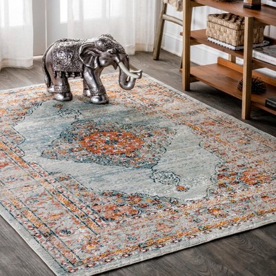 Cadiz Vintage Medallion Area Rug - JONATHAN Y