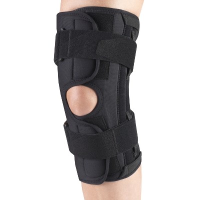 OTC Orthotex Knee Stabilizer Wrap with Spiral Stays, Black