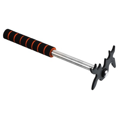 Unique Bargains Stainless Steel EVA Handle Removable Bridge Head Billiard Bridges
