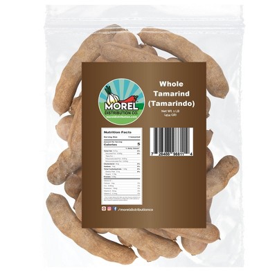 Morel Distribution Co | Whole Tamarind Pods, Tamarind All Natural, Tamarindo 1 Lb