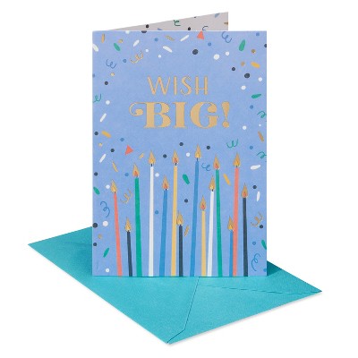 Wish Big' Birthday Card