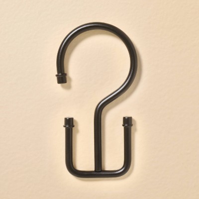 Double Steel Shower Curtain Hooks (Set of 12) - Hearth & Hand™ with Magnolia