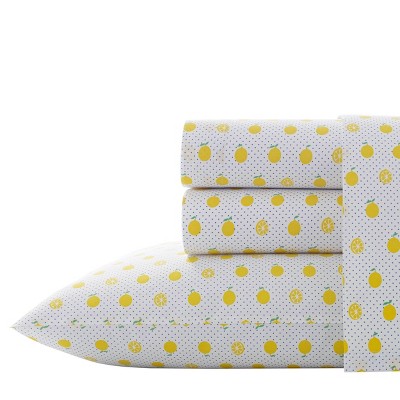 Printed Pattern Percale Cotton Sheet Set - Poppy & Fritz