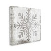 Stupell Industries Winter Snowflake Weathered Pattern Canvas Wall Art - 3 of 4