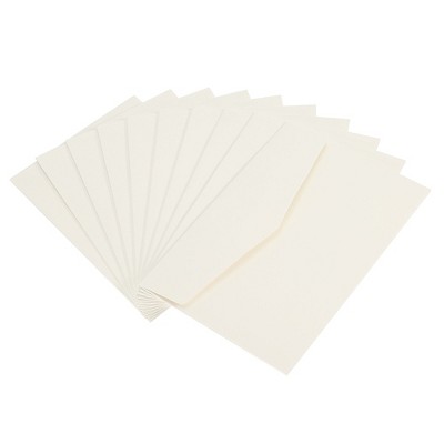 Unique Bargains Greeting Note Weddings Blank Invitations Envelopes 10 Pcs